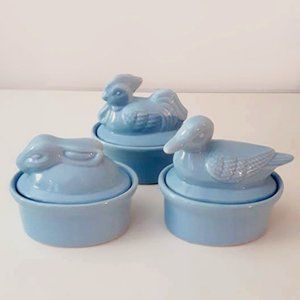 Bunny, Chicken, Duck shape CorningWare